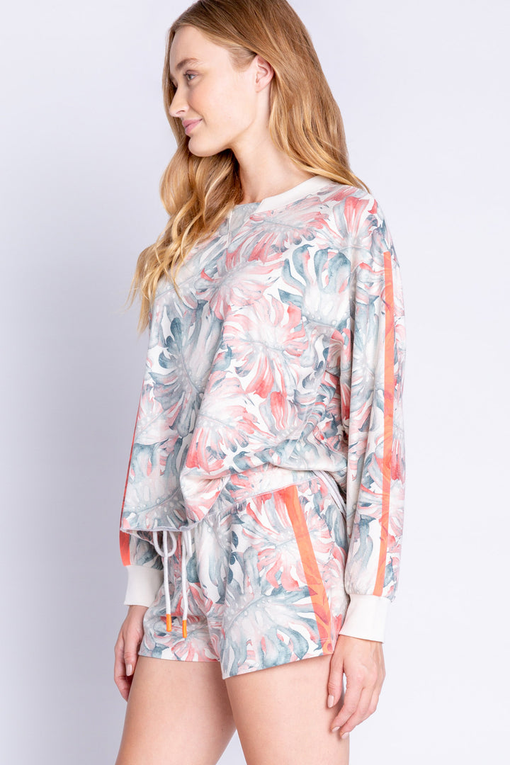 Tropic Like It's Hot Long Sleeve Top - Long Sleeve Tops - P.J. Salvage