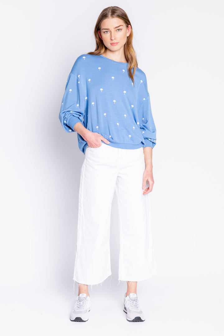 Rocket Beach Long Sleeve Top - Long Sleeve Tops - P.J. Salvage