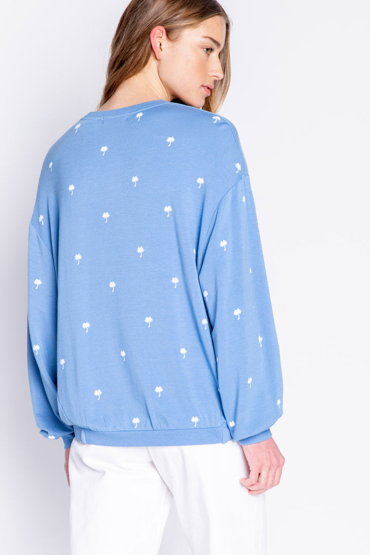 Rocket Beach Long Sleeve Top - Long Sleeve Tops - P.J. Salvage