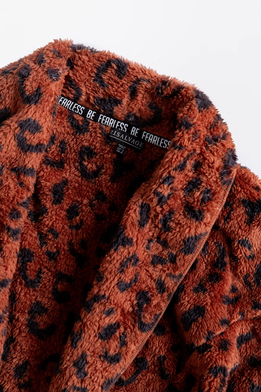 Leopard Print Cozy Shearling Jacket - Jackets - P.J. Salvage