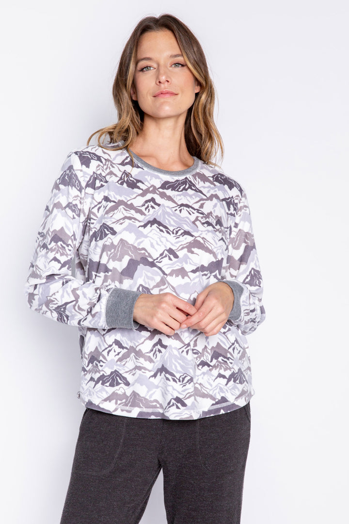 Mountain Bound Long Sleeve Top - Long Sleeve Tops - P.J. Salvage