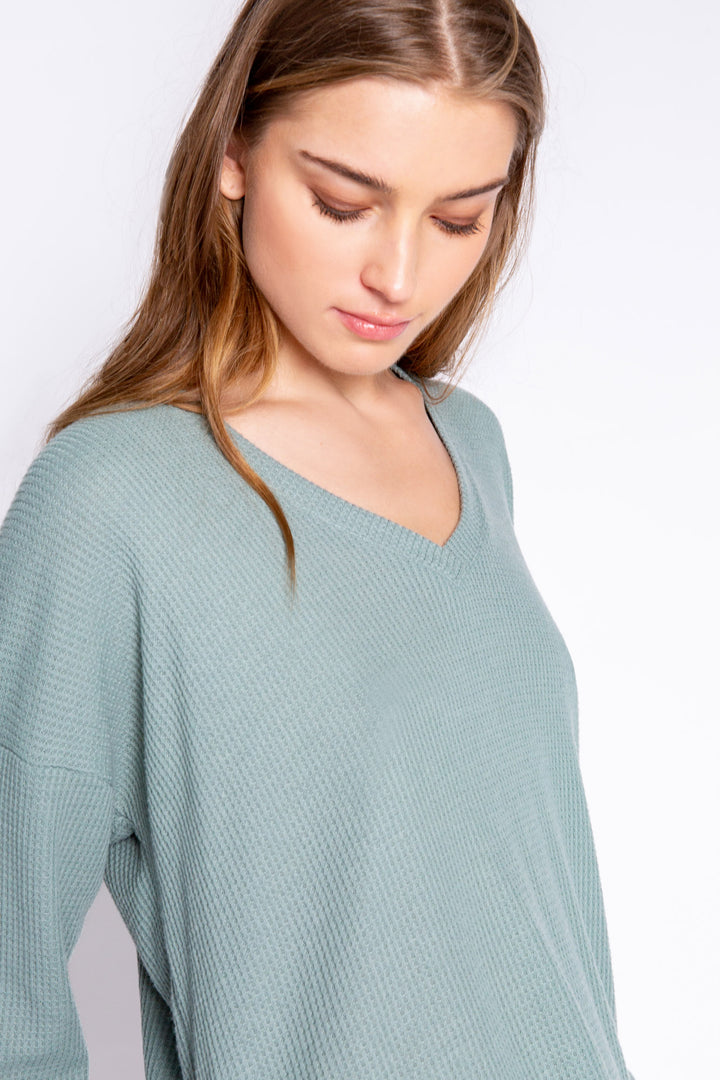 Mixing It Up Long Sleeve Top - Long Sleeve Tops - P.J. Salvage