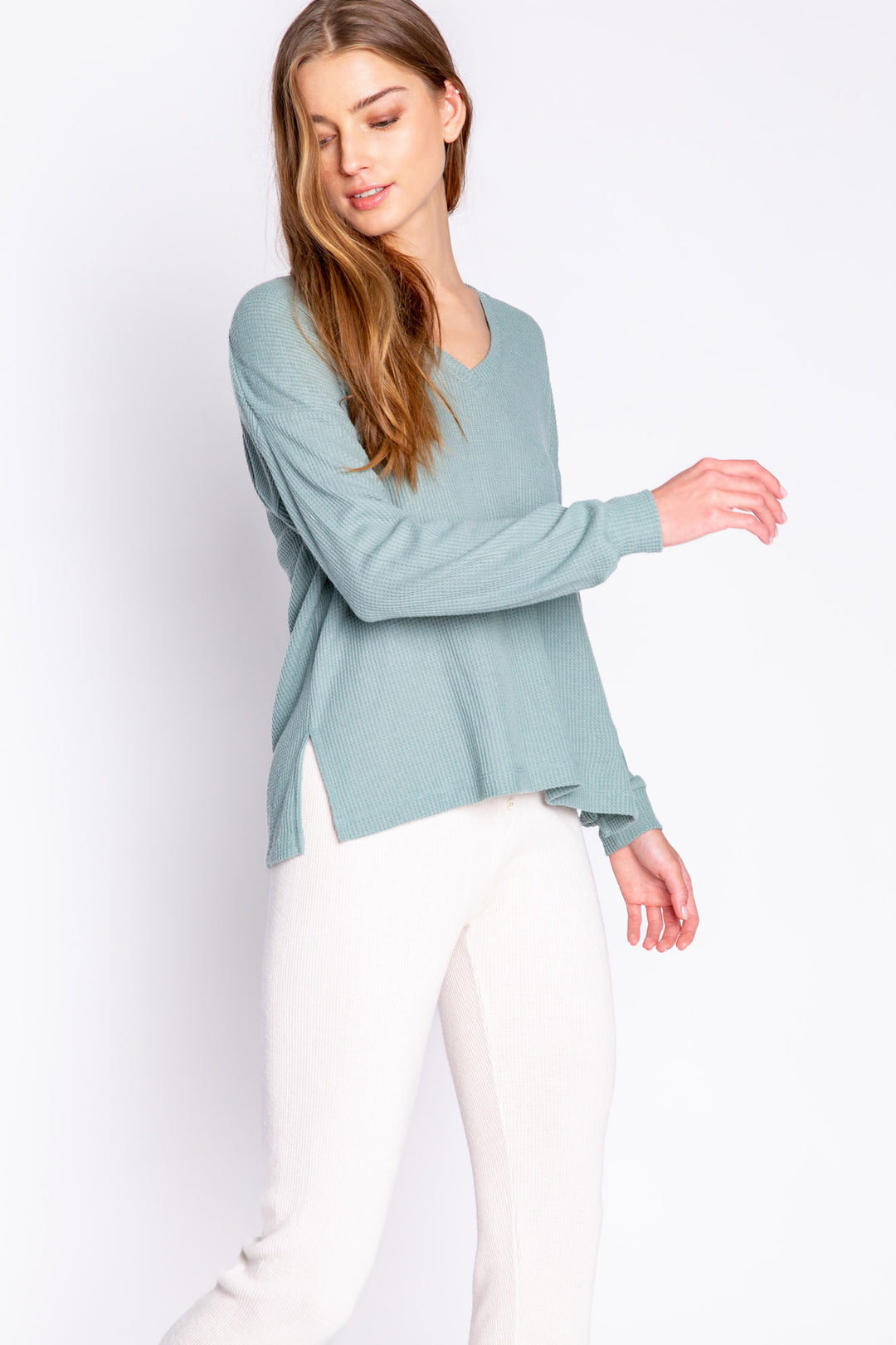 Mixing It Up Long Sleeve Top - Long Sleeve Tops - P.J. Salvage