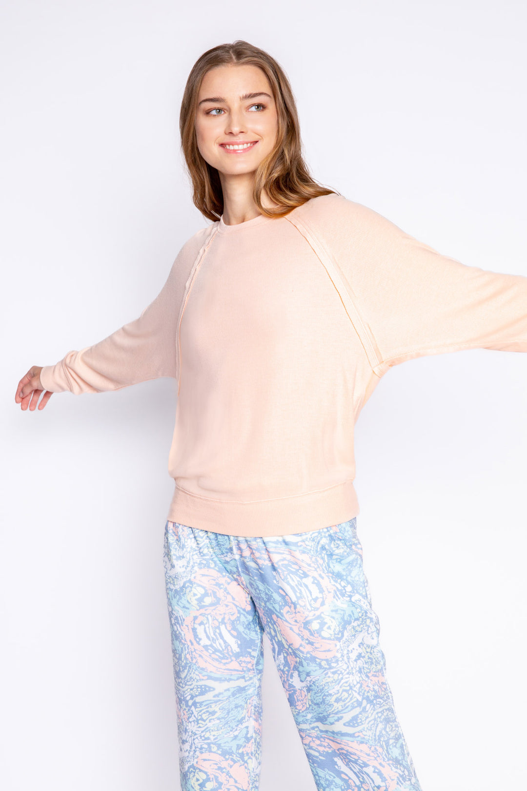 Pastel Dreams Long Sleeve Top - Long Sleeve Tops - P.J. Salvage