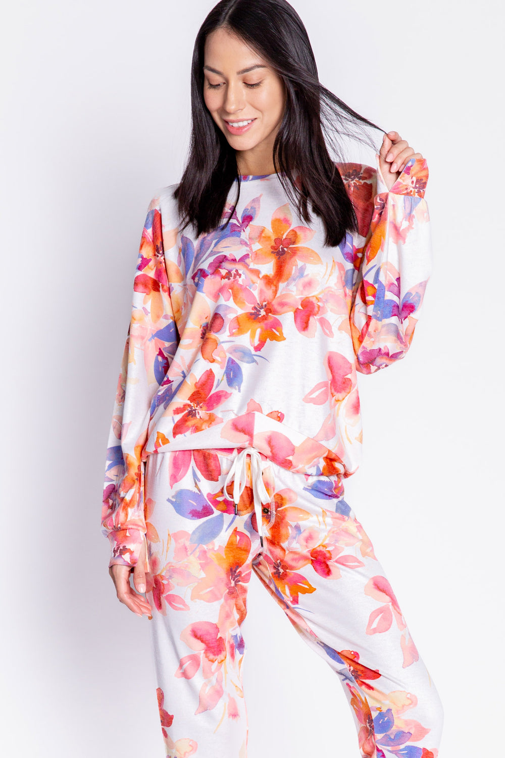 Rustic Garden Long Sleeve Top - Long Sleeve Tops - P.J. Salvage