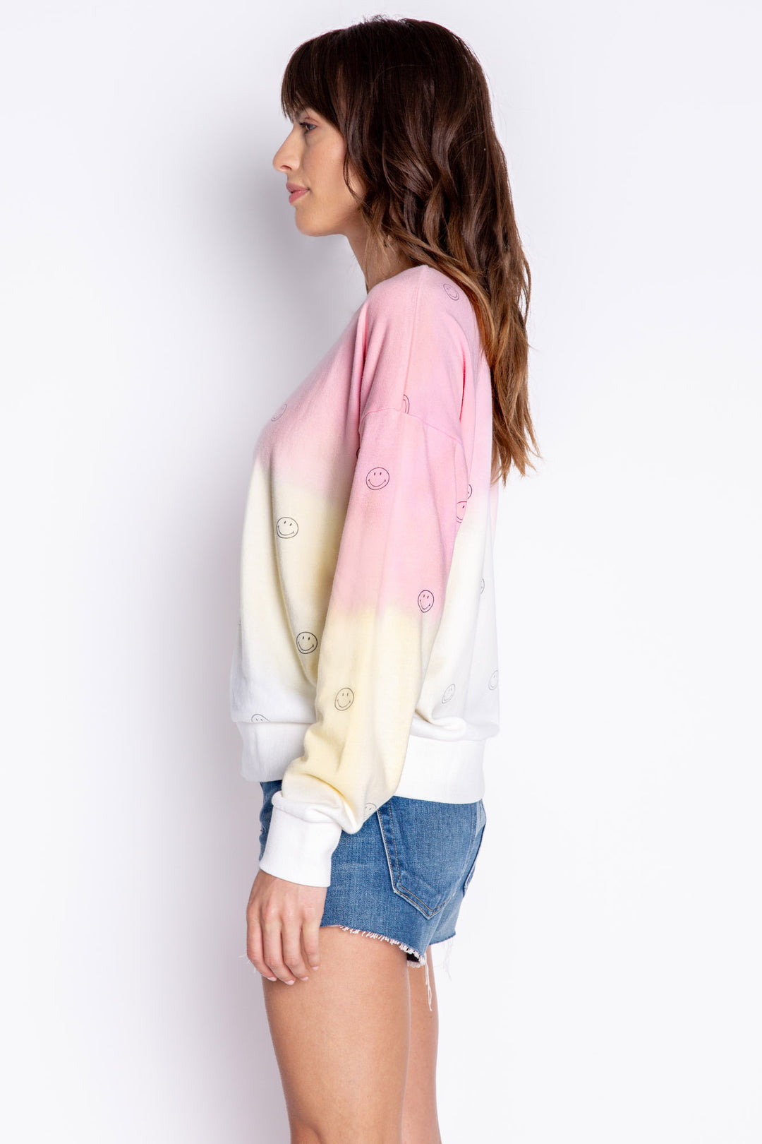 Smiley® Sunset Smiles Long Sleeve Top - Long Sleeve Tops - P.J. Salvage