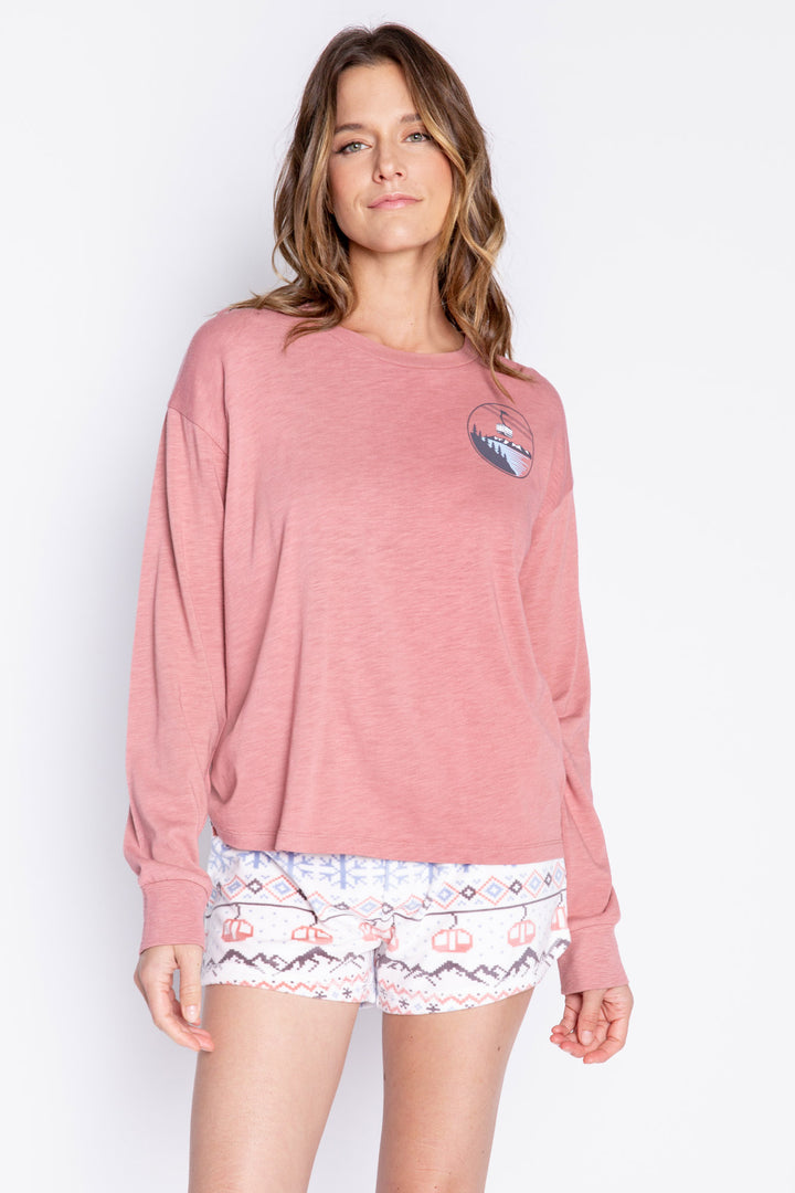 Stay Lifted Long Sleeve Top - Long Sleeve Tops - P.J. Salvage