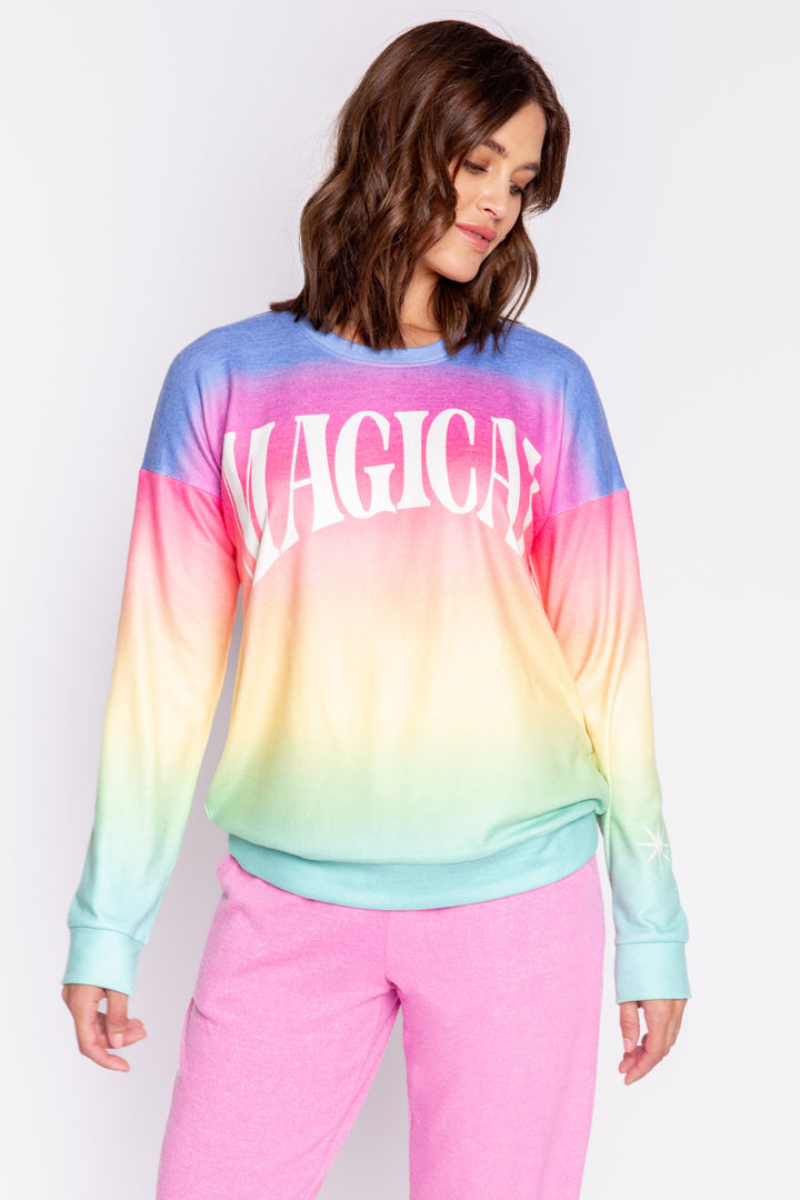 Trust The Universe Long Sleeve Top - Long Sleeve Tops - P.J. Salvage