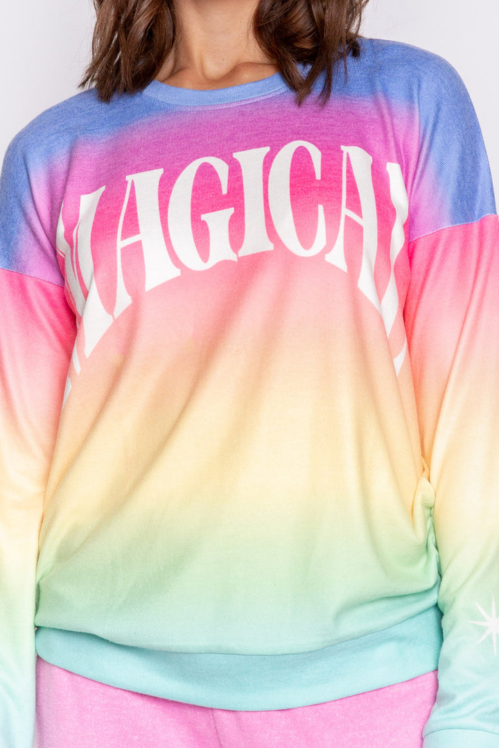 Trust The Universe Long Sleeve Top - Long Sleeve Tops - P.J. Salvage