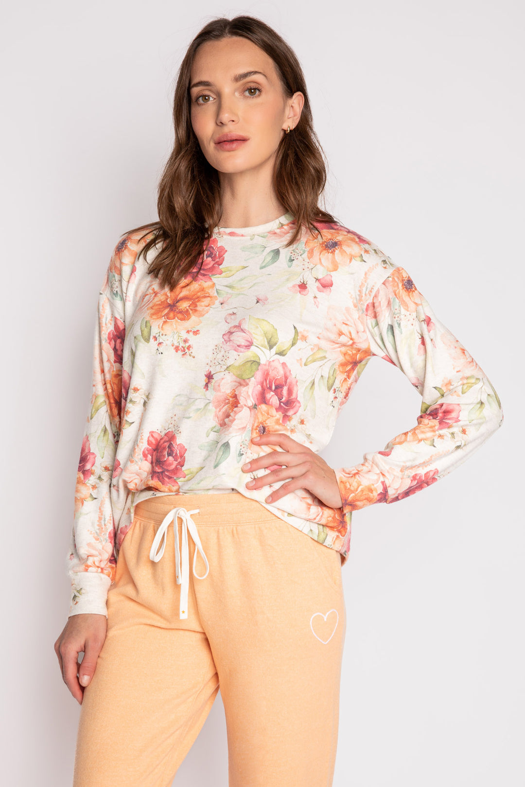 Brunch In Bed Long Sleeve Top - Long Sleeve Tops - P.J. Salvage