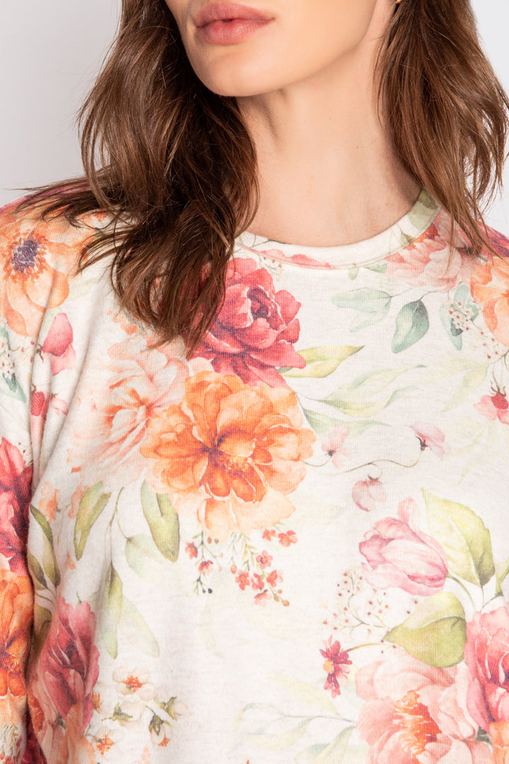 Brunch In Bed Long Sleeve Top - Long Sleeve Tops - P.J. Salvage