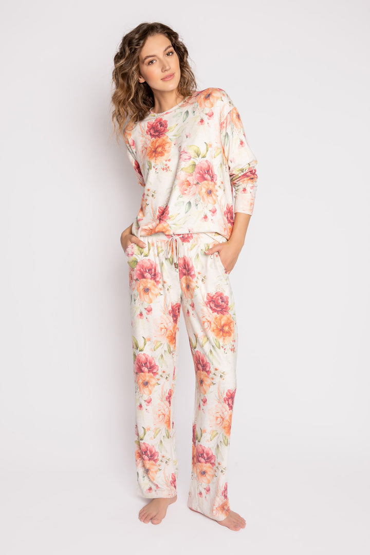 Brunch In Bed Long Sleeve Top - Long Sleeve Tops - P.J. Salvage