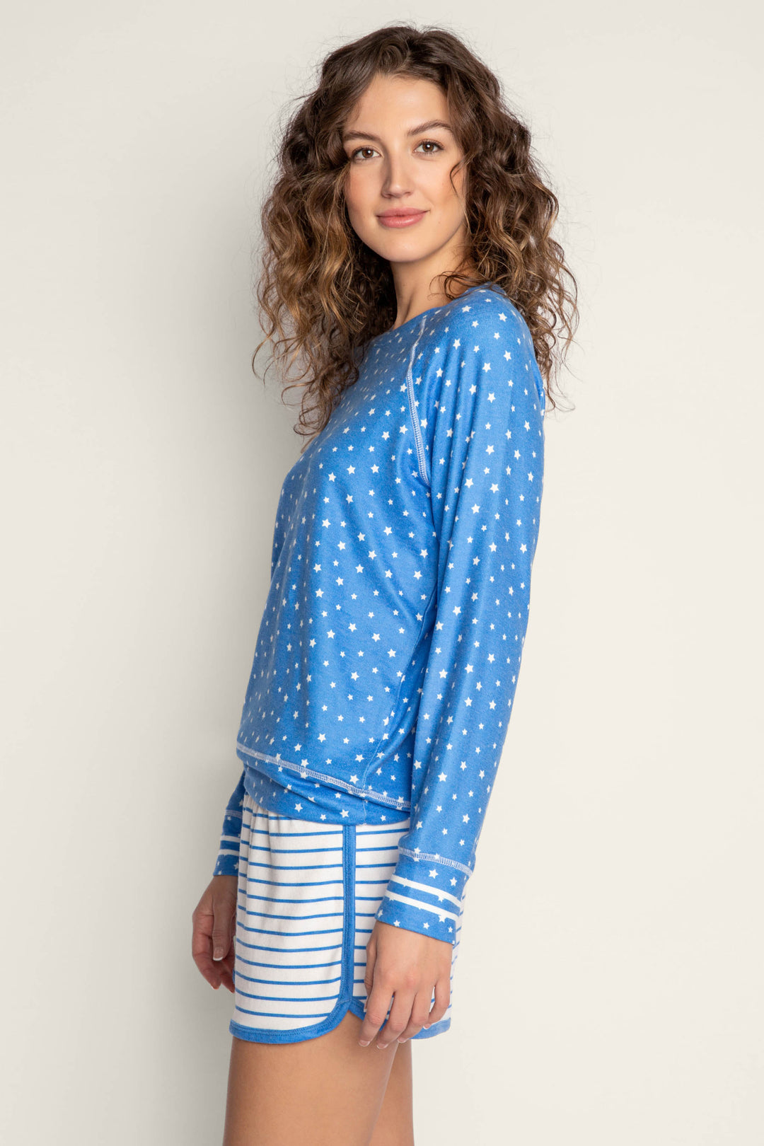 Blue Star Long Sleeve Top - Long Sleeve Tops - P.J. Salvage