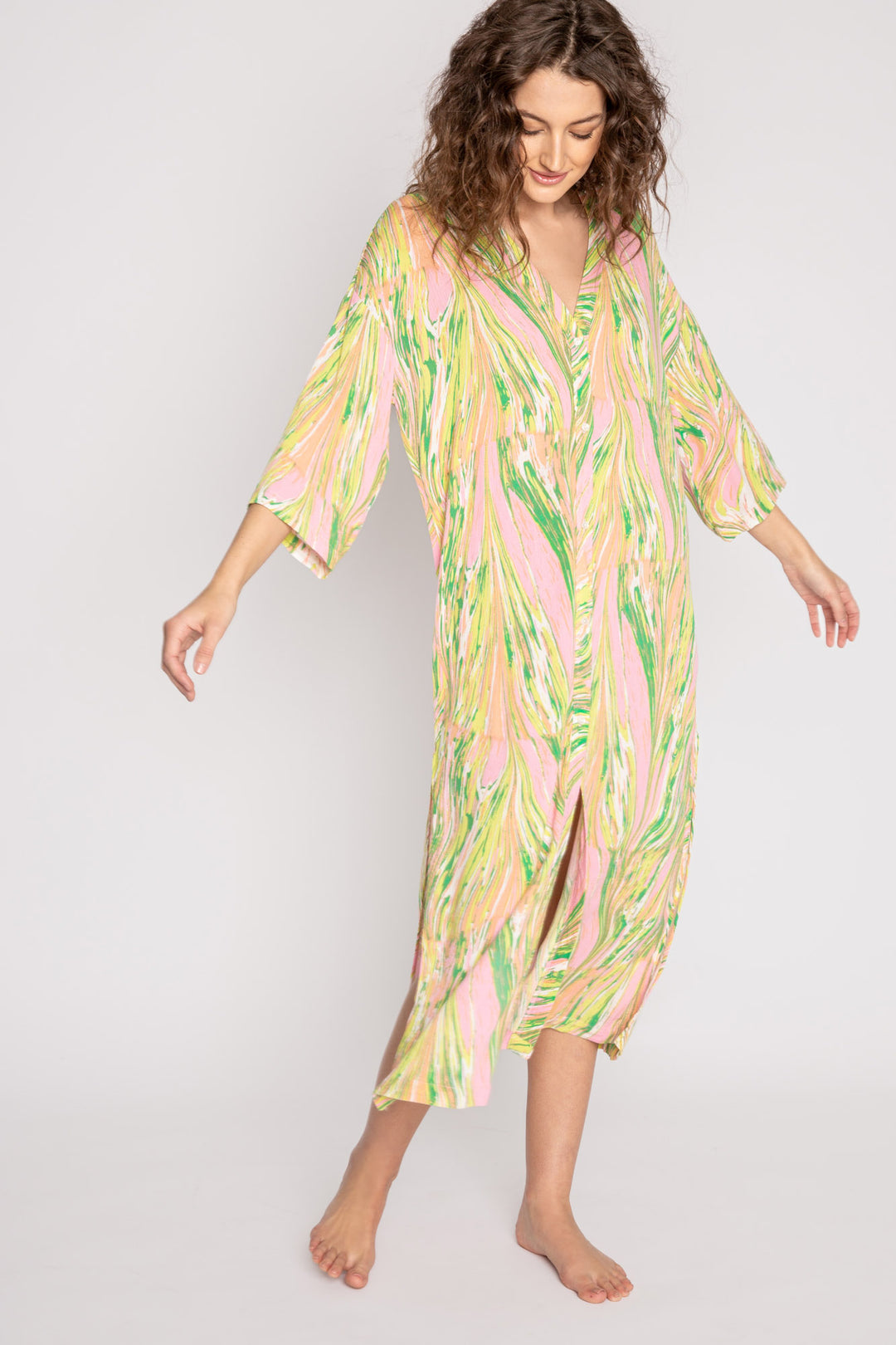 Limeade Duster - Robes - P.J. Salvage