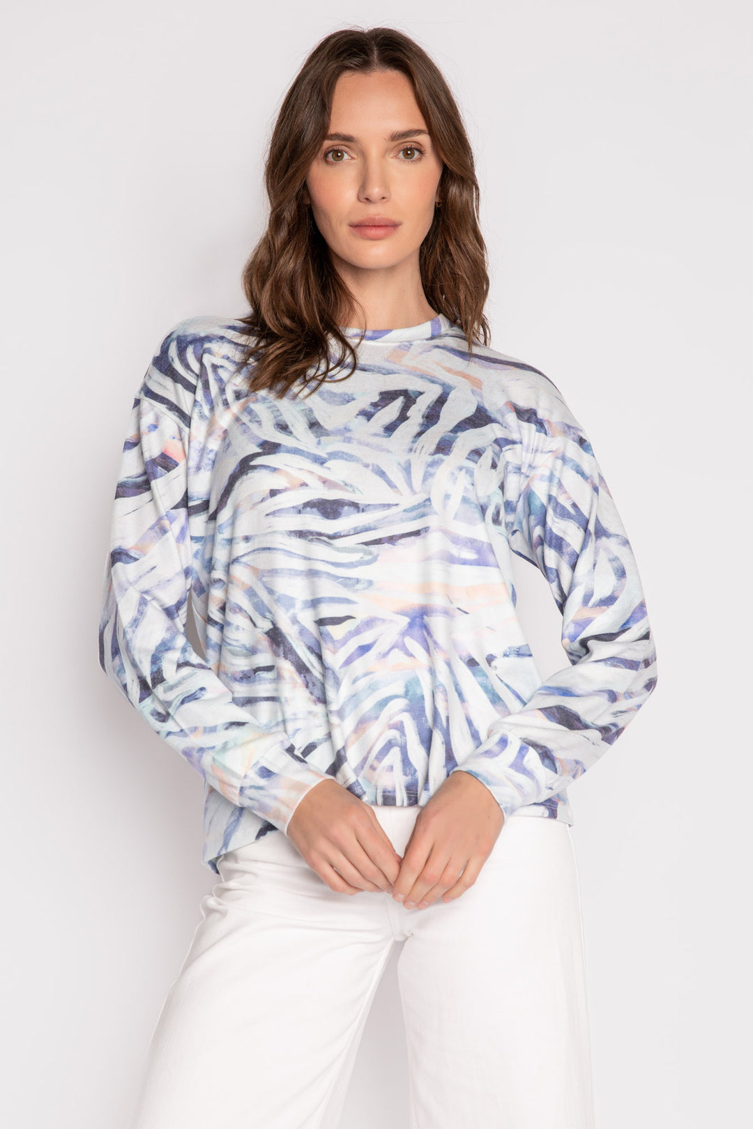 Peachy Party Long Sleeve Top - Long Sleeve Tops - P.J. Salvage