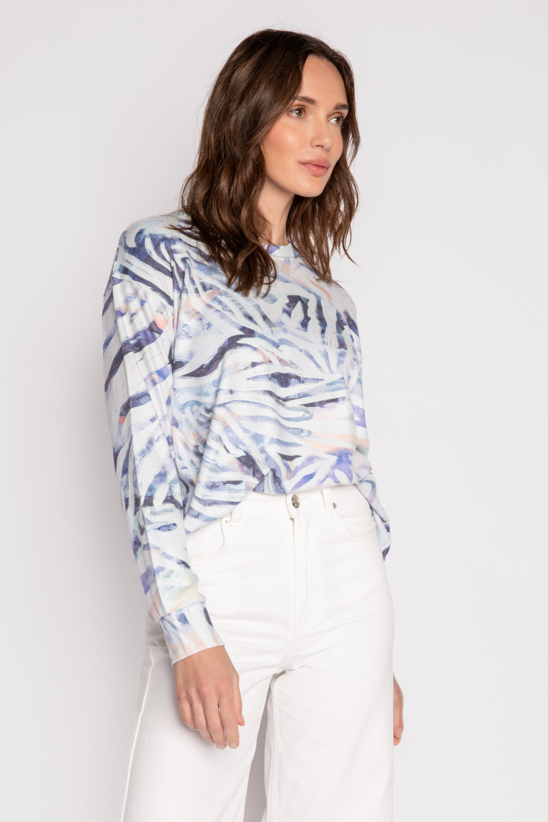 Peachy Party Long Sleeve Top - Long Sleeve Tops - P.J. Salvage