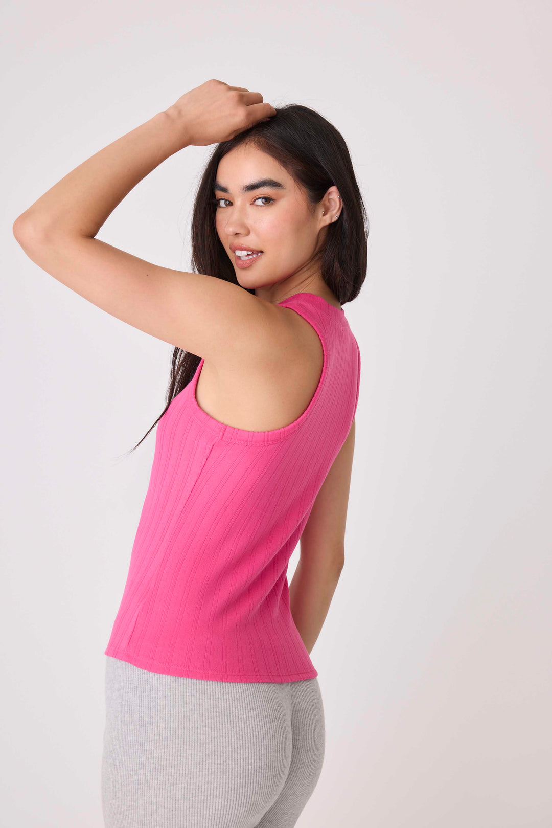 Back To Basics Pointelle Tank - P.J. Salvage