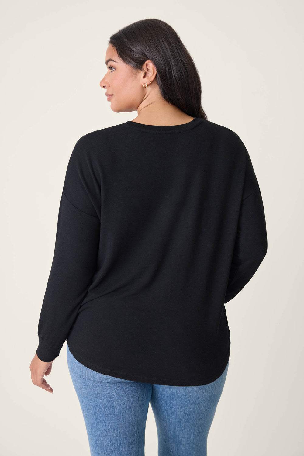 Jammie Essentials Plus Size Long Sleeve Top - Long Sleeve Tops - P.J. Salvage