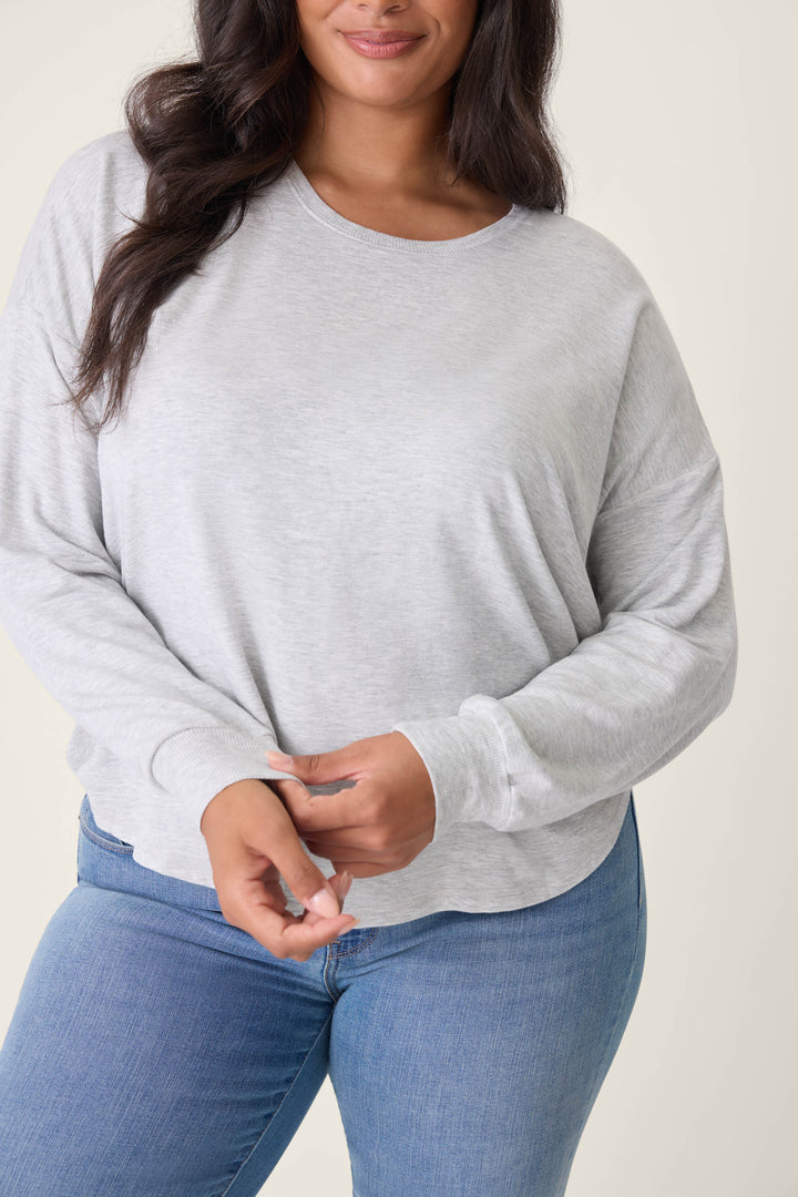 Jammie Essentials Plus Size Long Sleeve Top - Long Sleeve Tops - P.J. Salvage