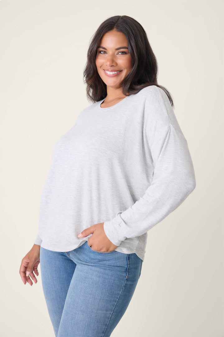 Jammie Essentials Plus Size Long Sleeve Top - Long Sleeve Tops - P.J. Salvage