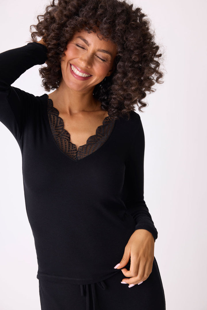 Lacey Basics Long Sleeve Top - P.J. Salvage