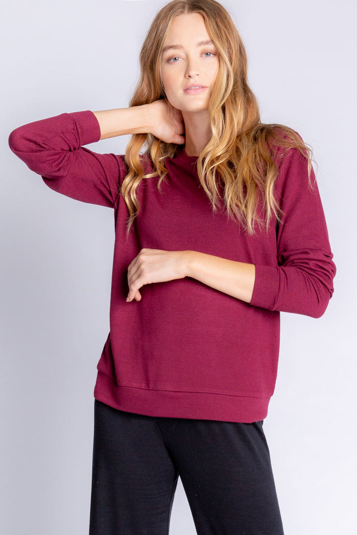 Reloved Lounge Long Sleeve Top - Long Sleeve Tops - P.J. Salvage