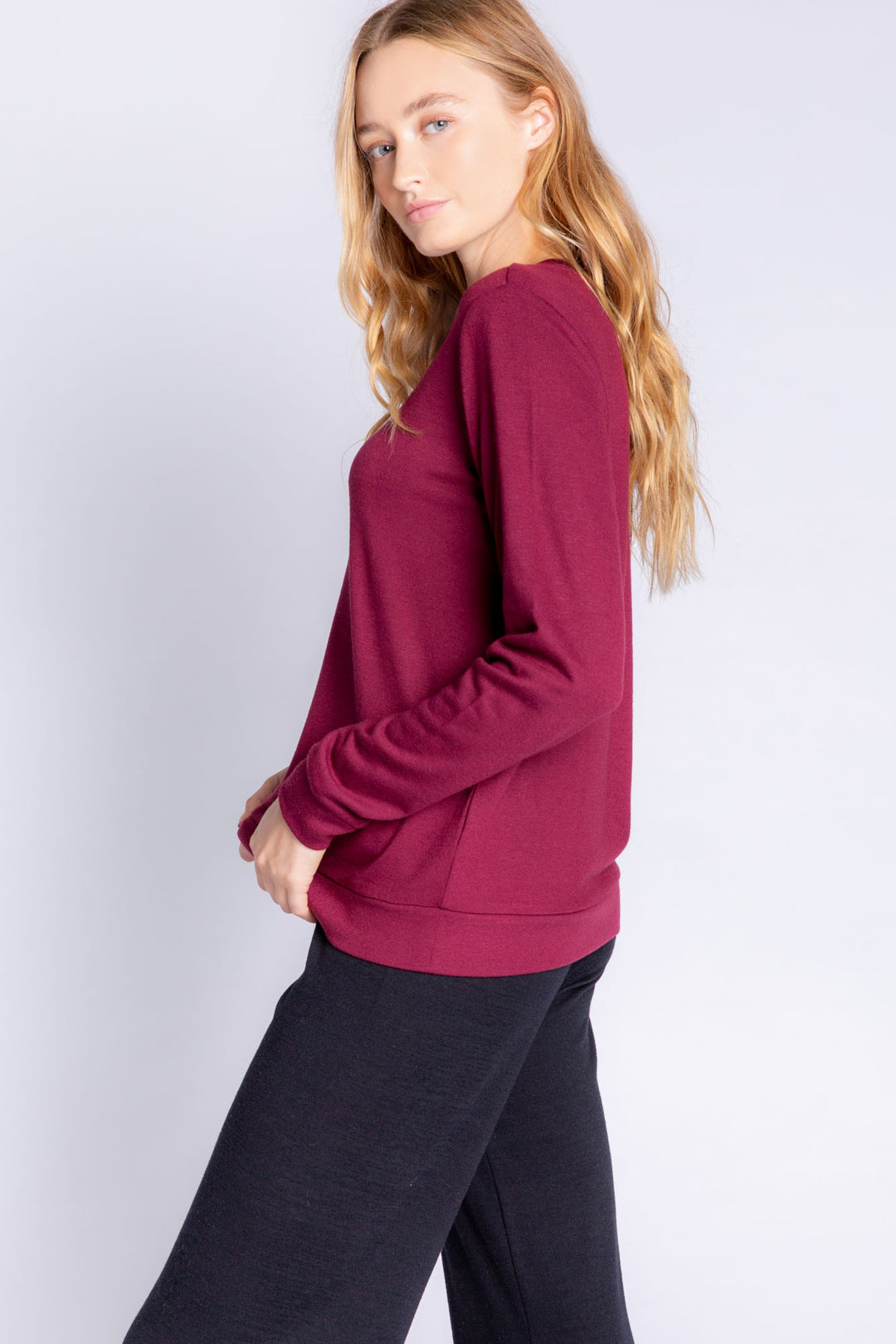 Reloved Lounge Long Sleeve Top - Long Sleeve Tops - P.J. Salvage