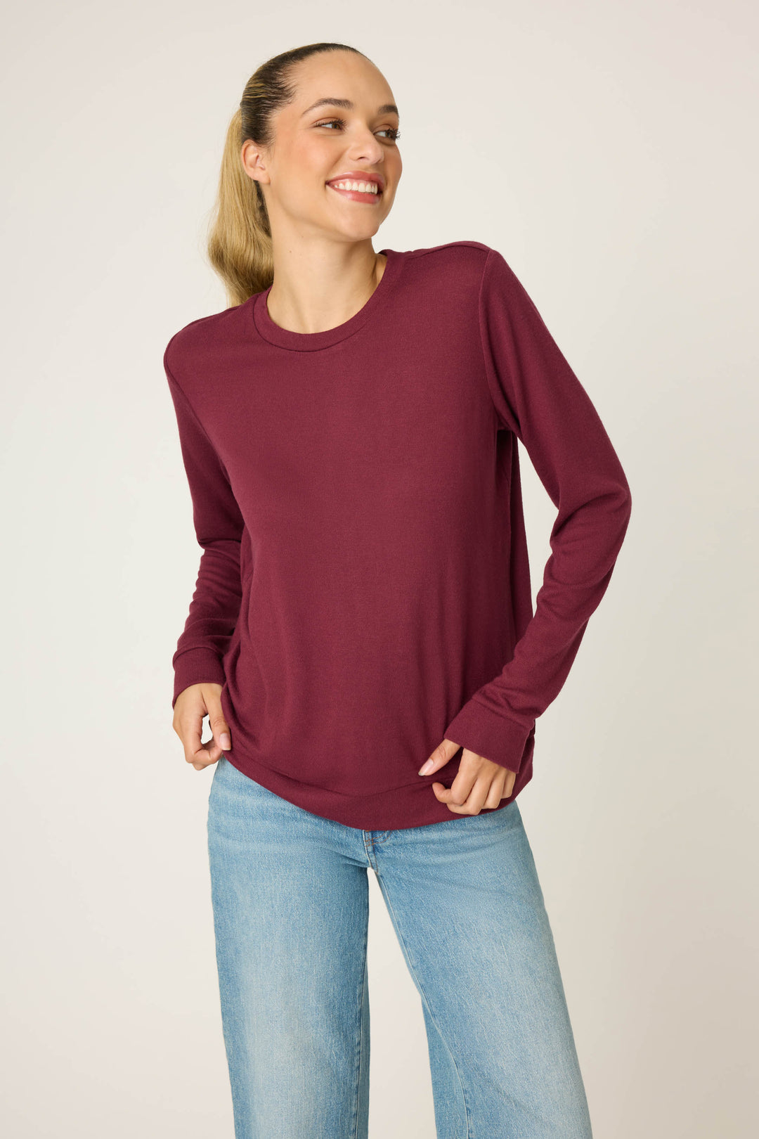 Reloved Lounge Long Sleeve Top - Long Sleeve Tops - P.J. Salvage