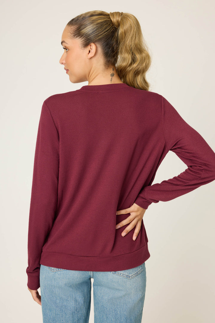 Reloved Lounge Long Sleeve Top - Long Sleeve Tops - P.J. Salvage