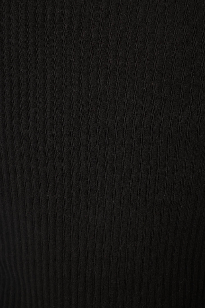 Reloved Rib Black 3-Piece Lounge Set