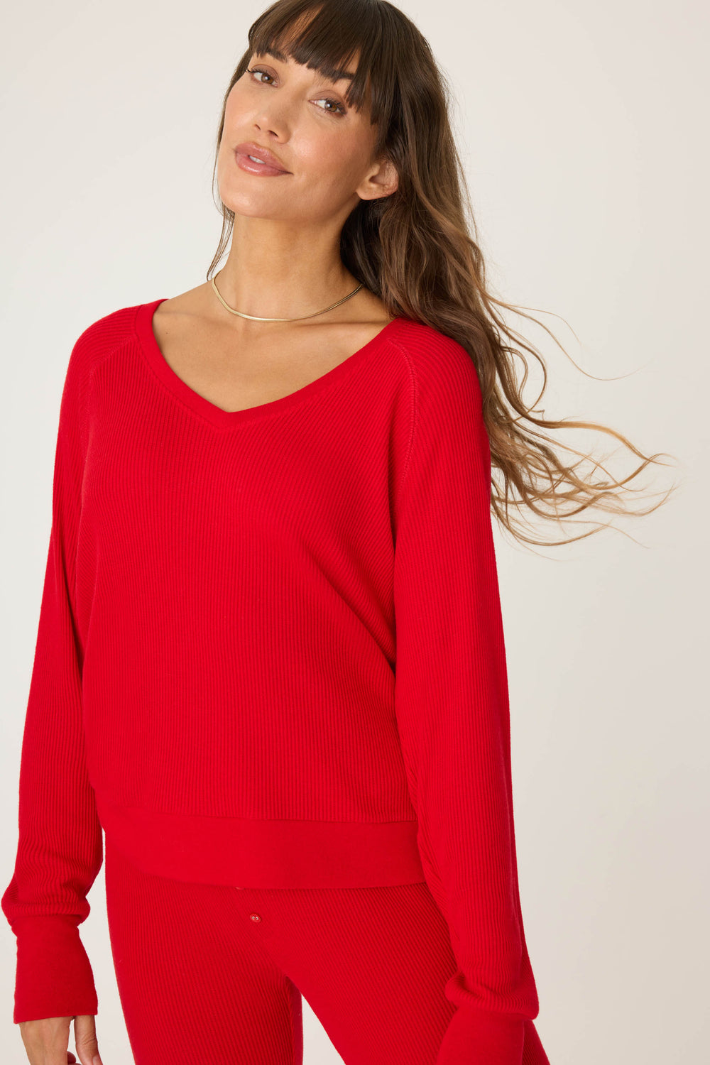Textured Essentials Long Sleeve Top - P.J. Salvage
