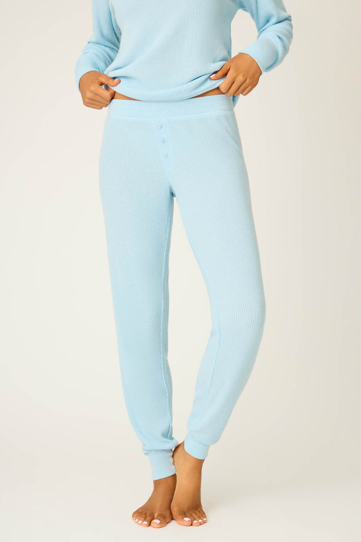 Textured Essentials Light Sky Jammie Pants
