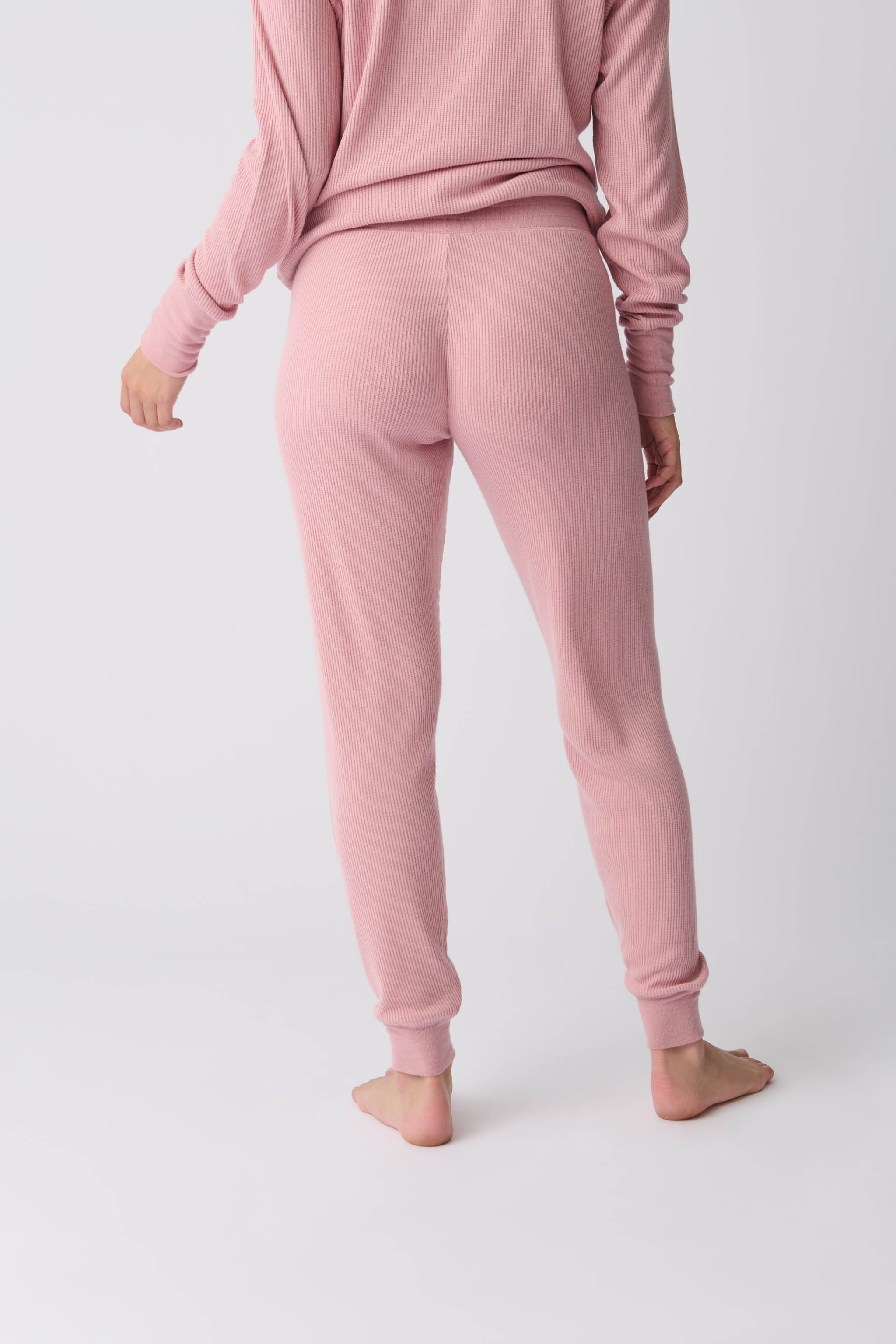 Textured Essentials Rosewood Jammie Pants | P.J. Salvage