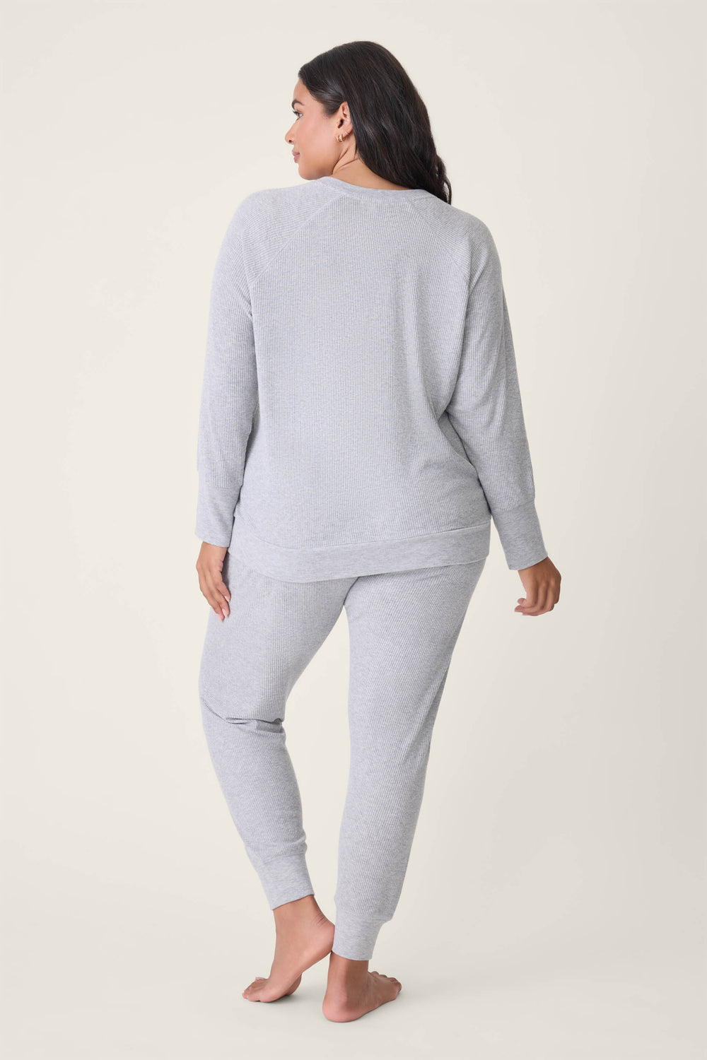 Textured Essentials Plus Size Lounge Set - Lounge Sets - P.J. Salvage