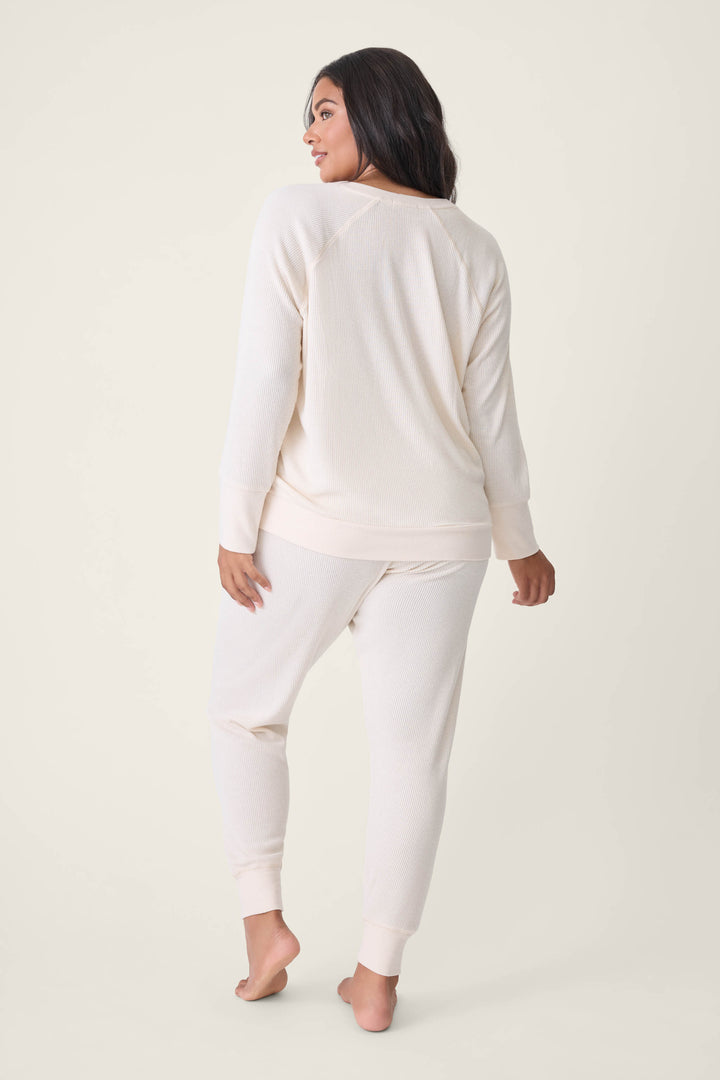 Textured Essentials Plus Size Lounge Set - Lounge Sets - P.J. Salvage