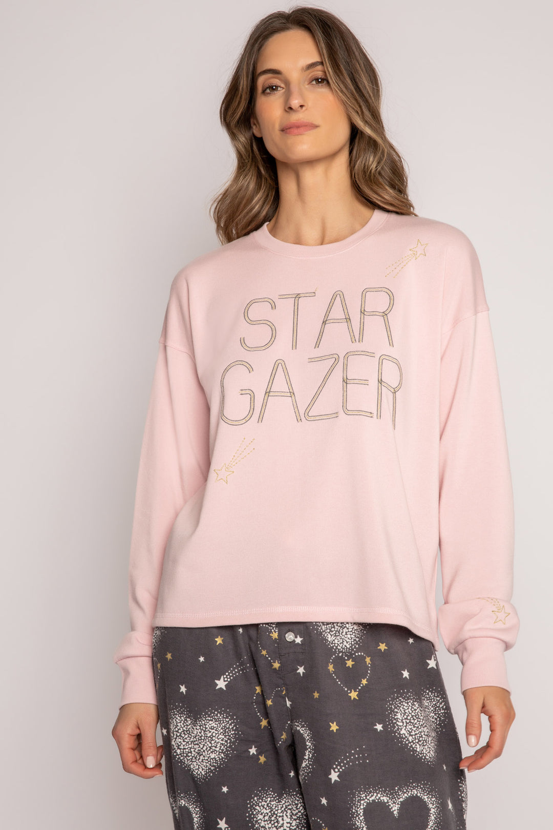 Star Gazer Flannels Long Sleeve Top - Long Sleeve Tops - P.J. Salvage