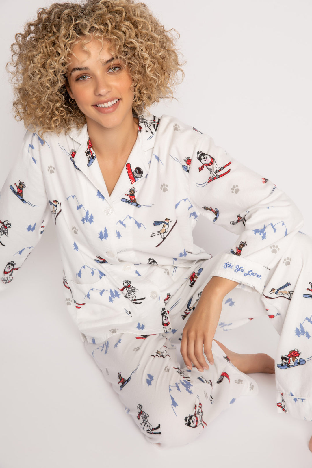 LV x YK Faces Pajama Pants - Women - Ready-to-Wear
