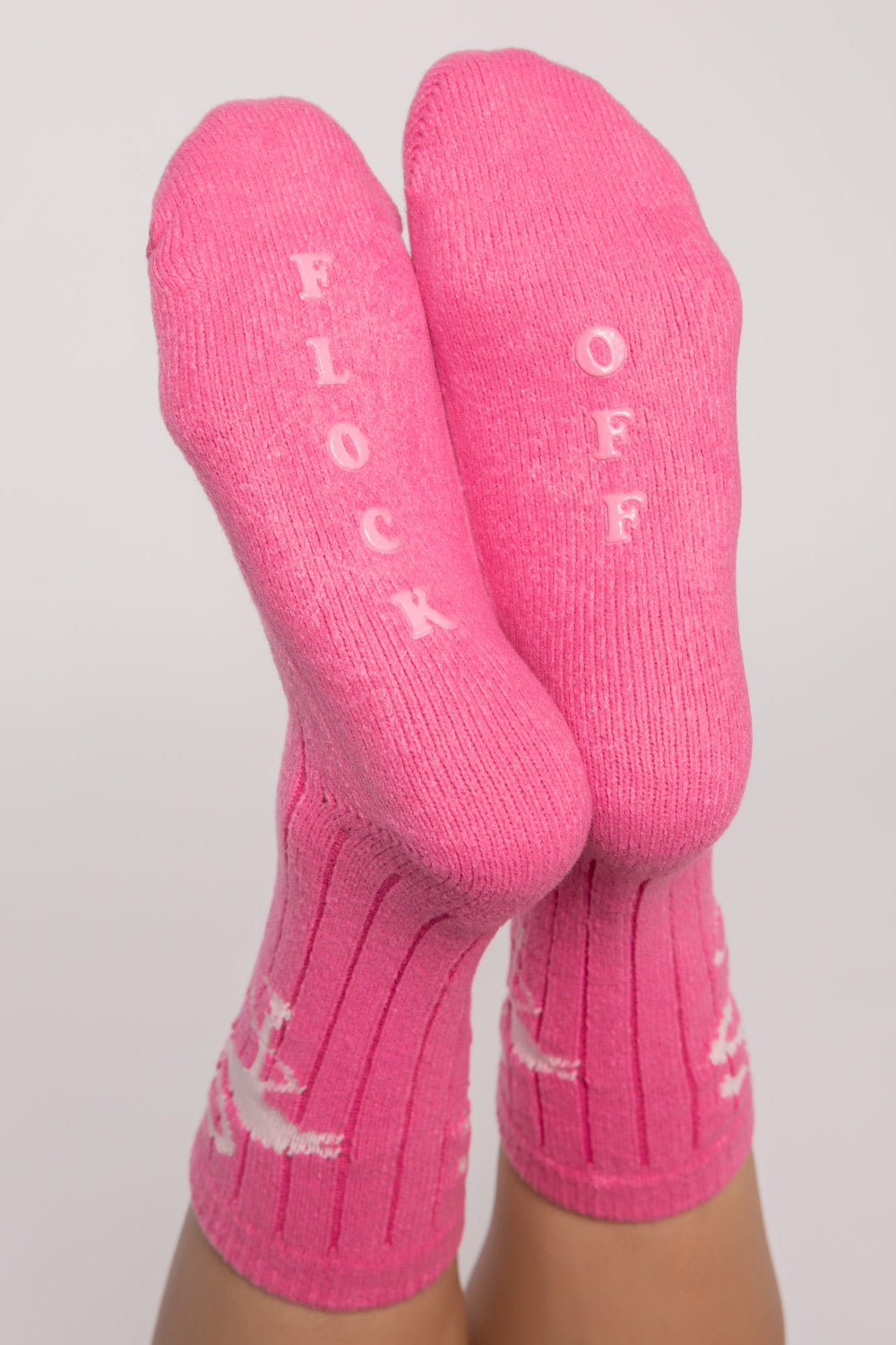 Flamingo Fun Socks - Crew - P.J. Salvage