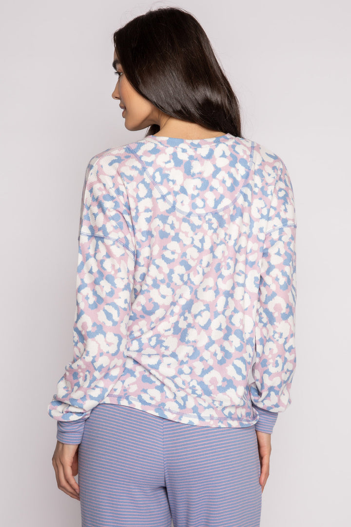 Leopard Is My Happy Long Sleeve Top - Long Sleeve Tops - P.J. Salvage