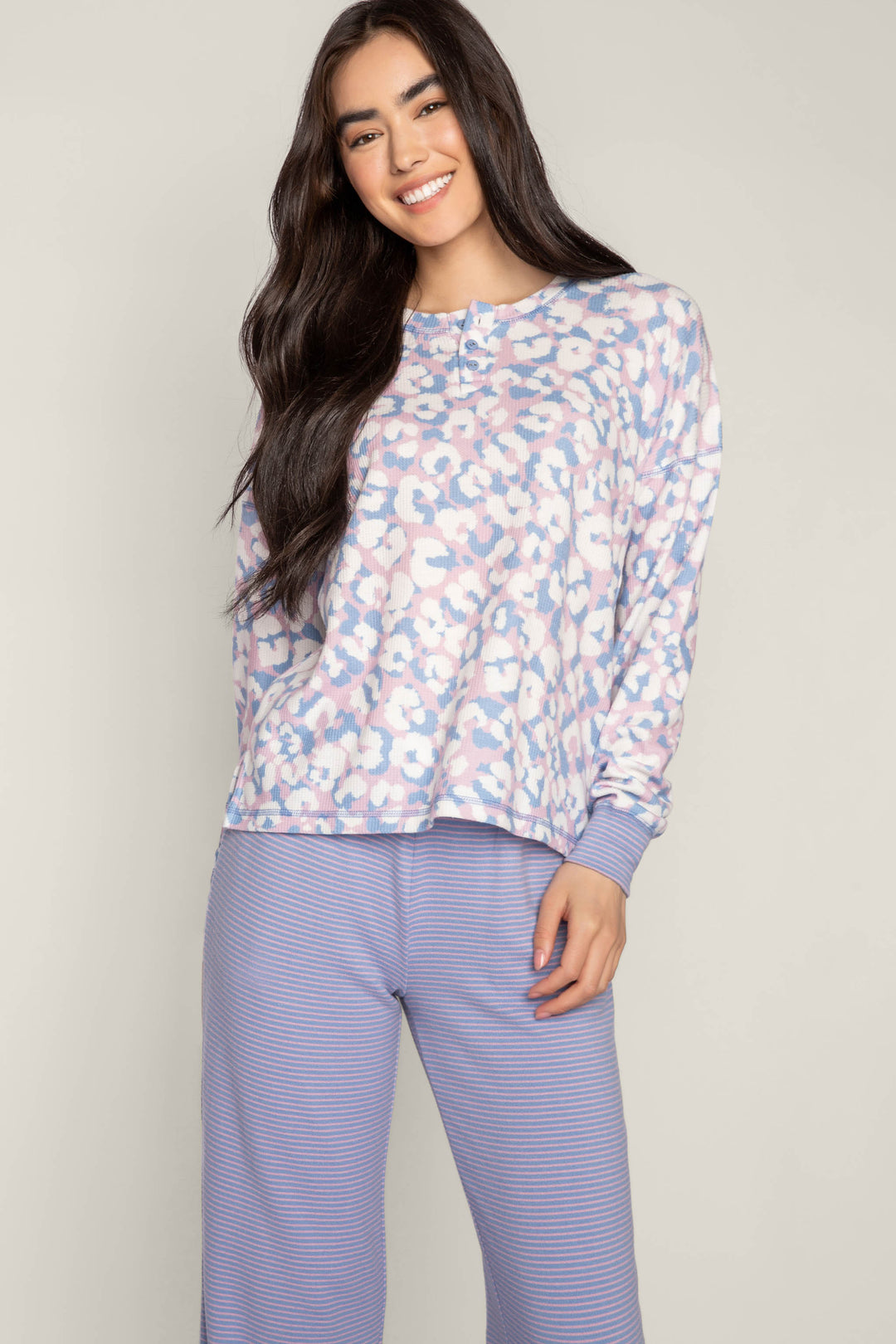Leopard Is My Happy Long Sleeve Top - Long Sleeve Tops - P.J. Salvage