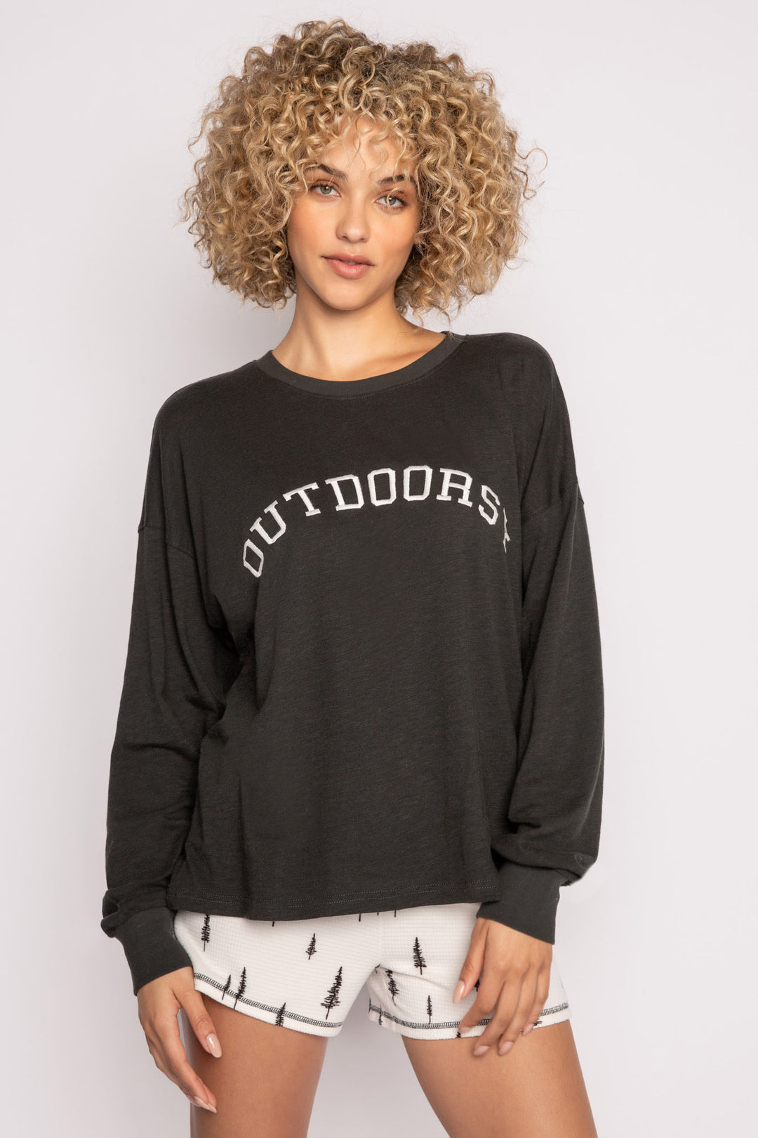 May The Forest Be With You Long Sleeve Top - Long Sleeve Tops - P.J. Salvage