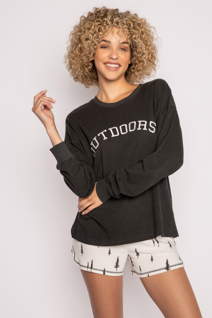 May The Forest Be With You Long Sleeve Top - Long Sleeve Tops - P.J. Salvage