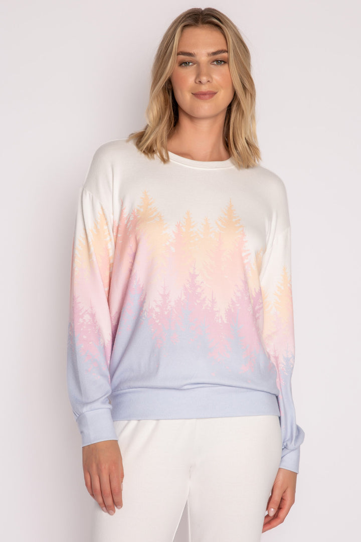 Mountain Love Long Sleeve Top - Long Sleeve Tops - P.J. Salvage