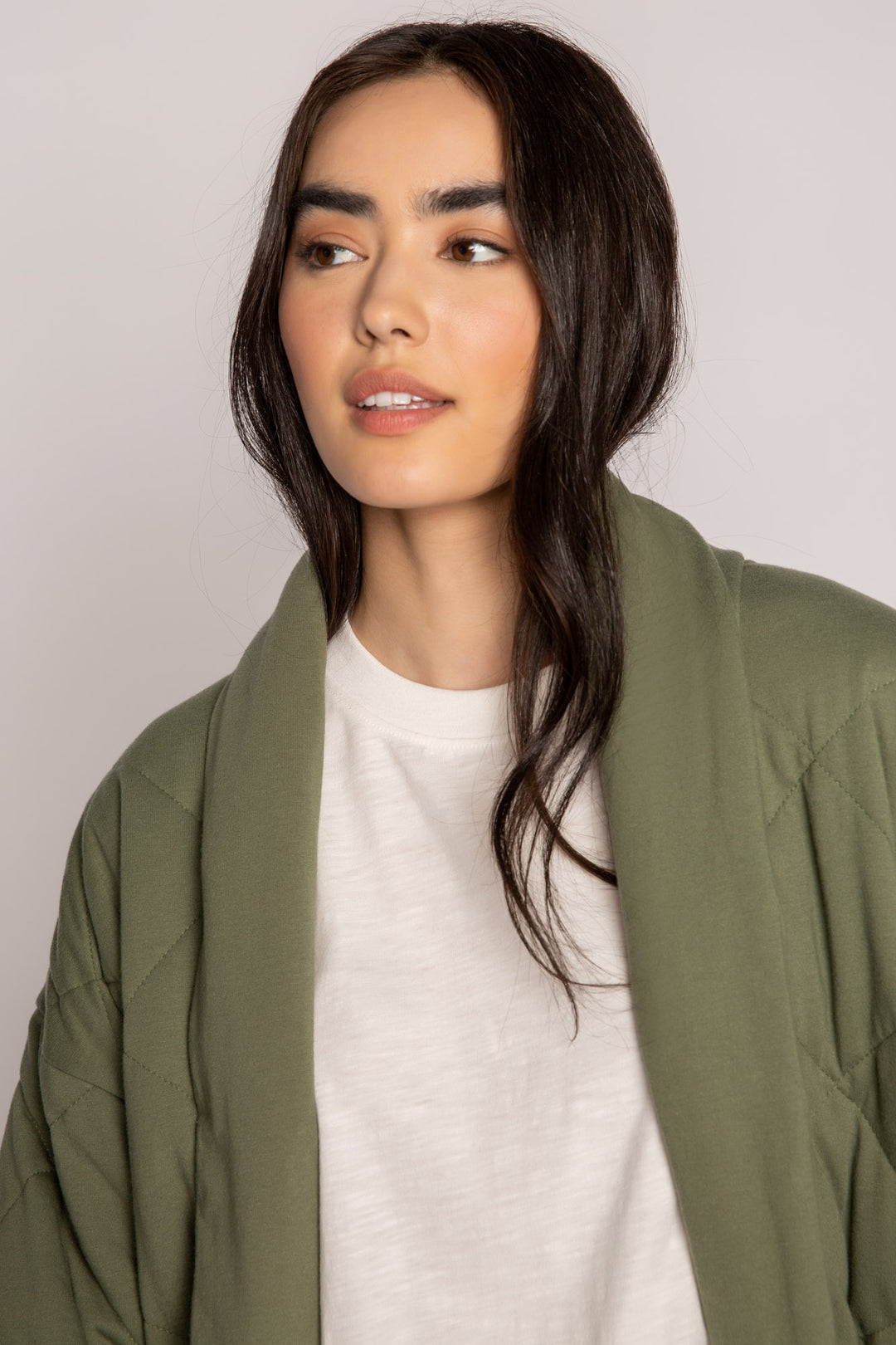 Quilted Jersey Jacket - Jackets - P.J. Salvage