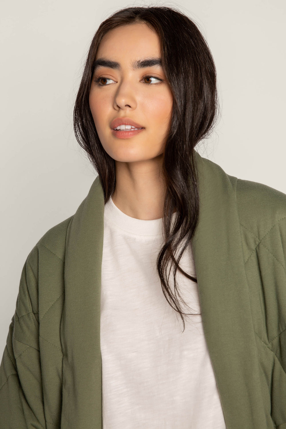 Quilted Jersey Jacket - Jackets - P.J. Salvage