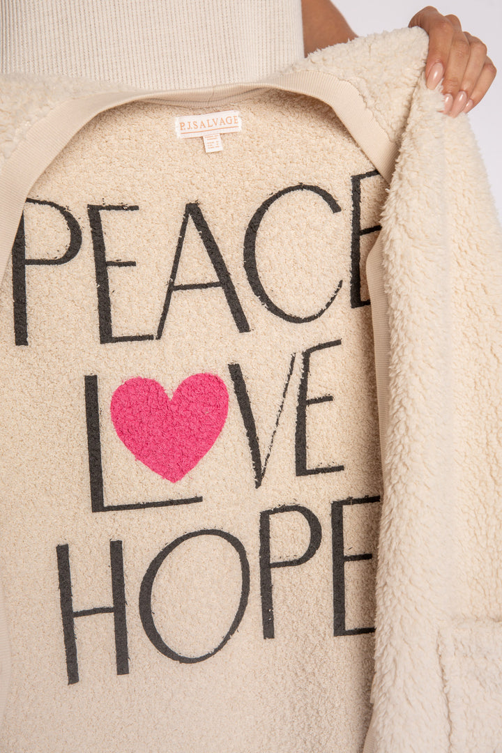 Shearling Cardigan - Cardigans - P.J. Salvage