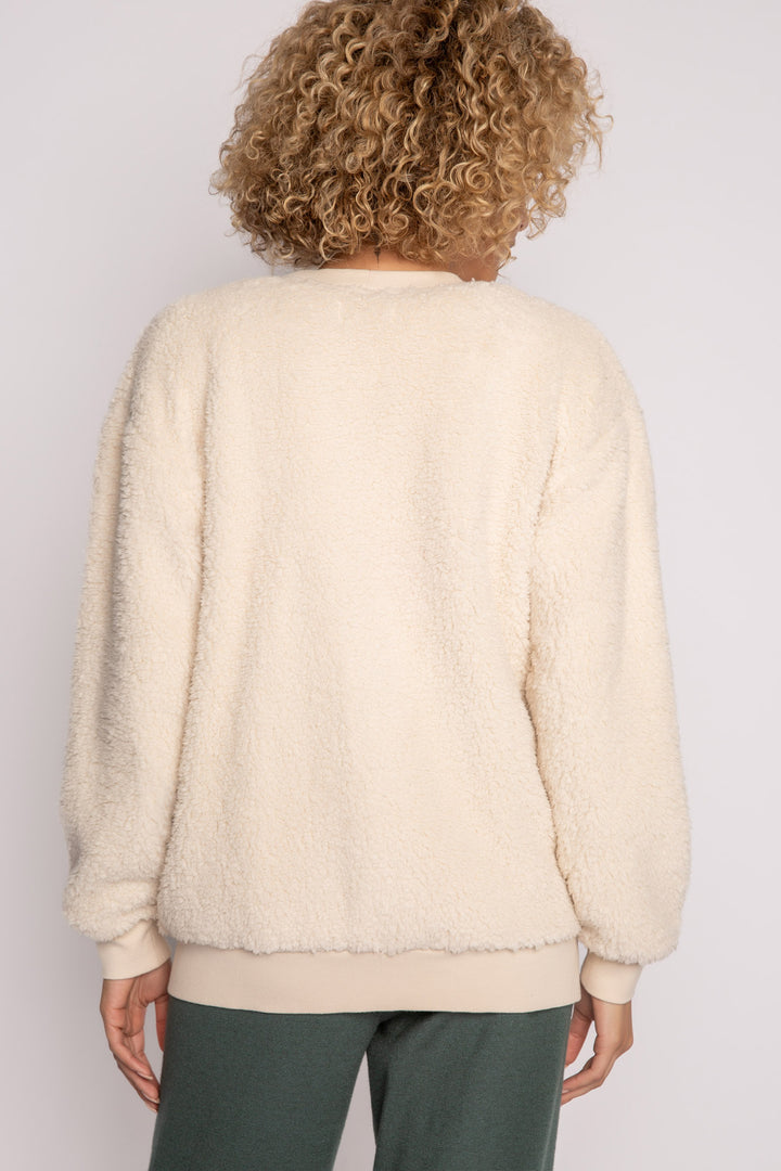 Shearling Cardigan - Cardigans - P.J. Salvage