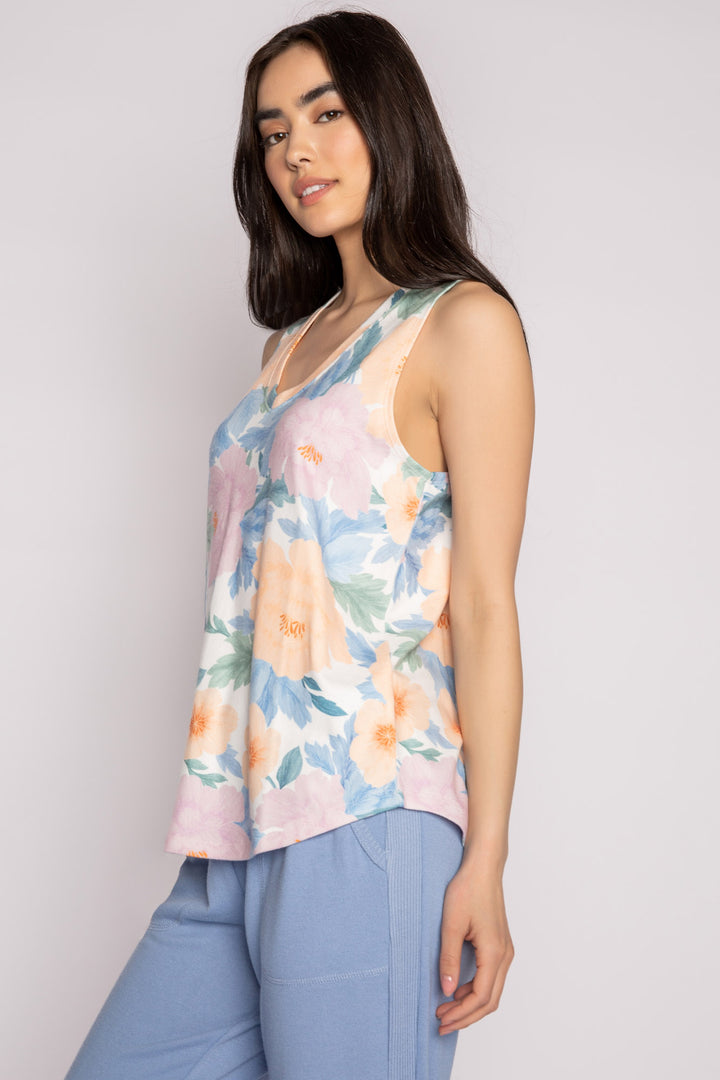 Twilight Garden Tank - Tank Tops - P.J. Salvage
