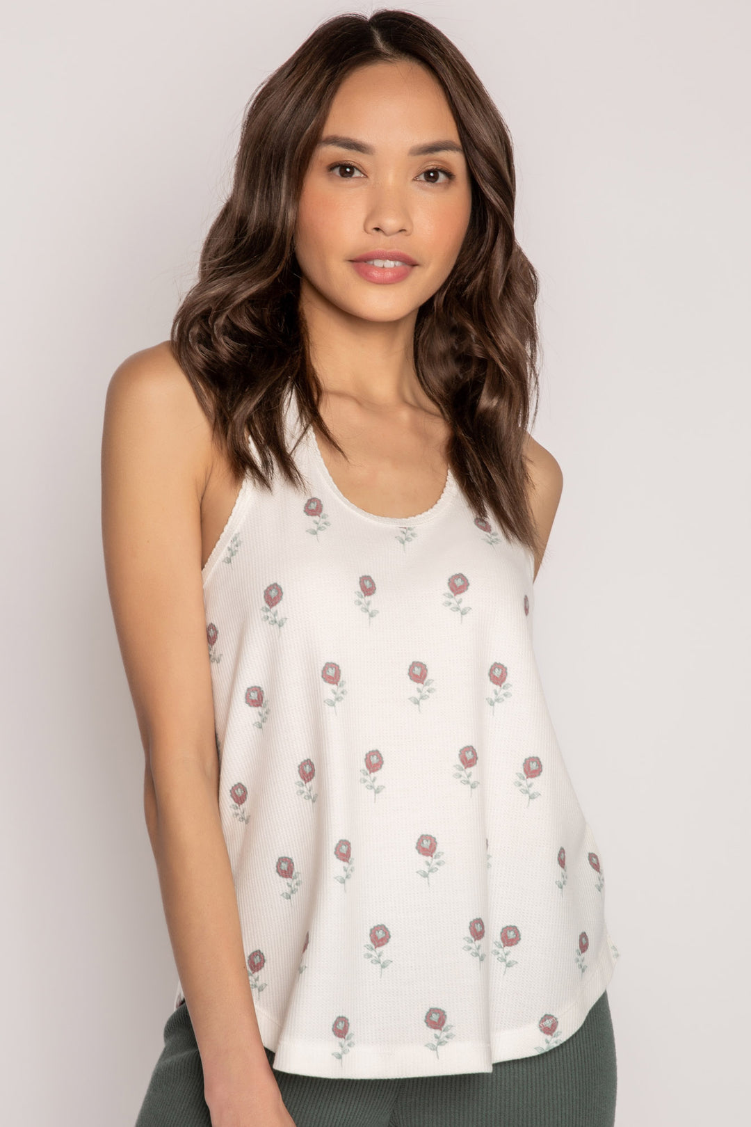 Thermal Rosette Tank - Tank Tops - P.J. Salvage