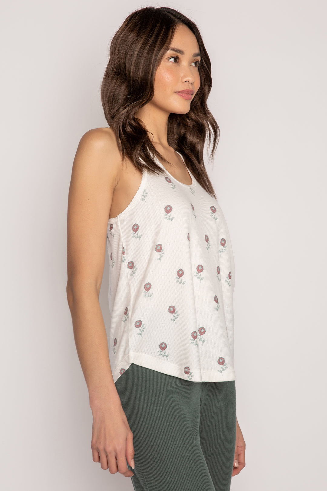 Thermal Rosette Tank - Tank Tops - P.J. Salvage